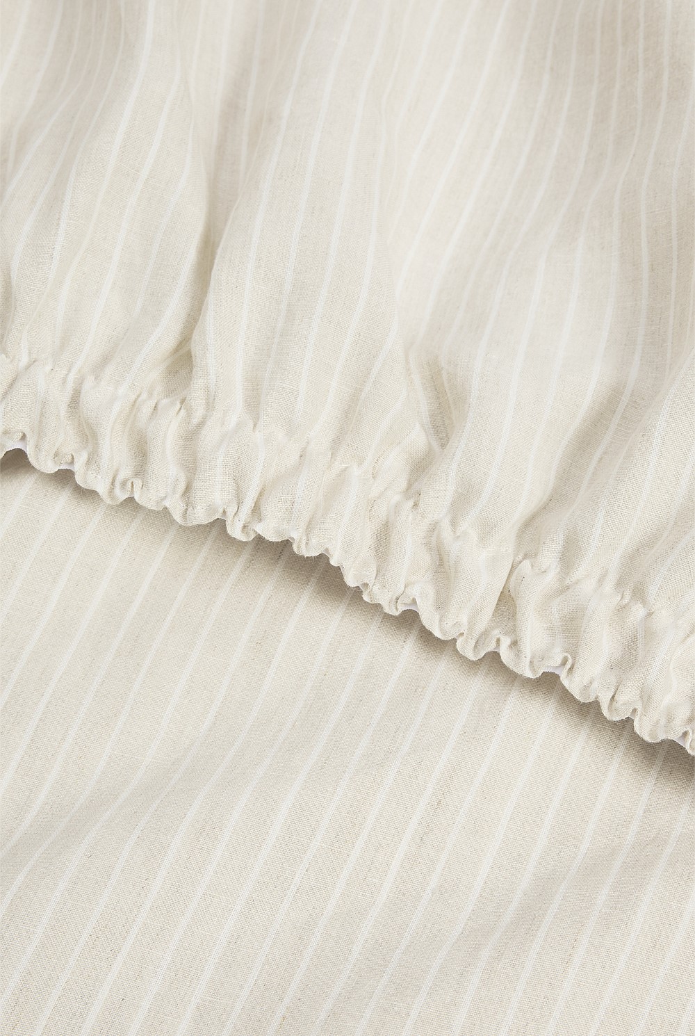 Skye Linen Queen Fitted Sheet