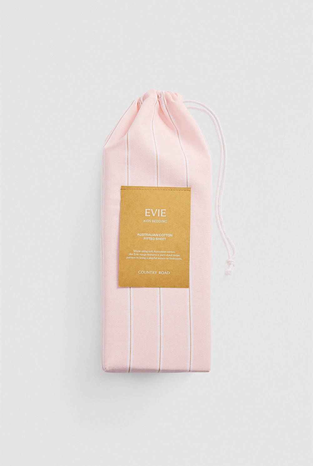 Evie Australian Cotton Single Fitted Sheet