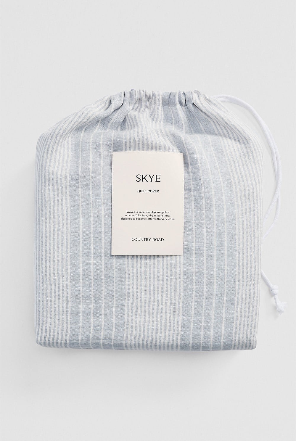 Skye Linen King Quilt Cover