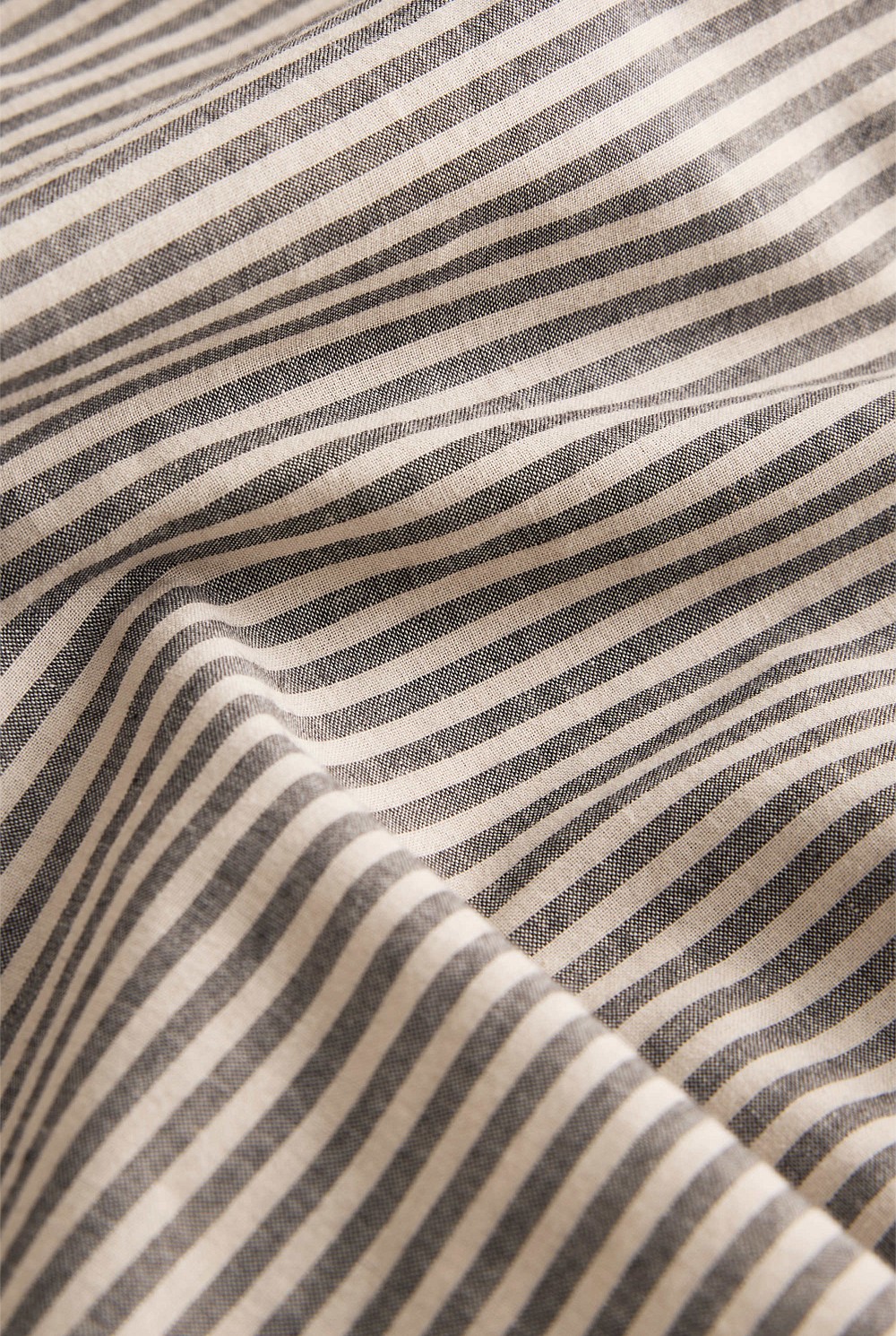 Brae Australian Cotton Stripe King Fitted Sheet
