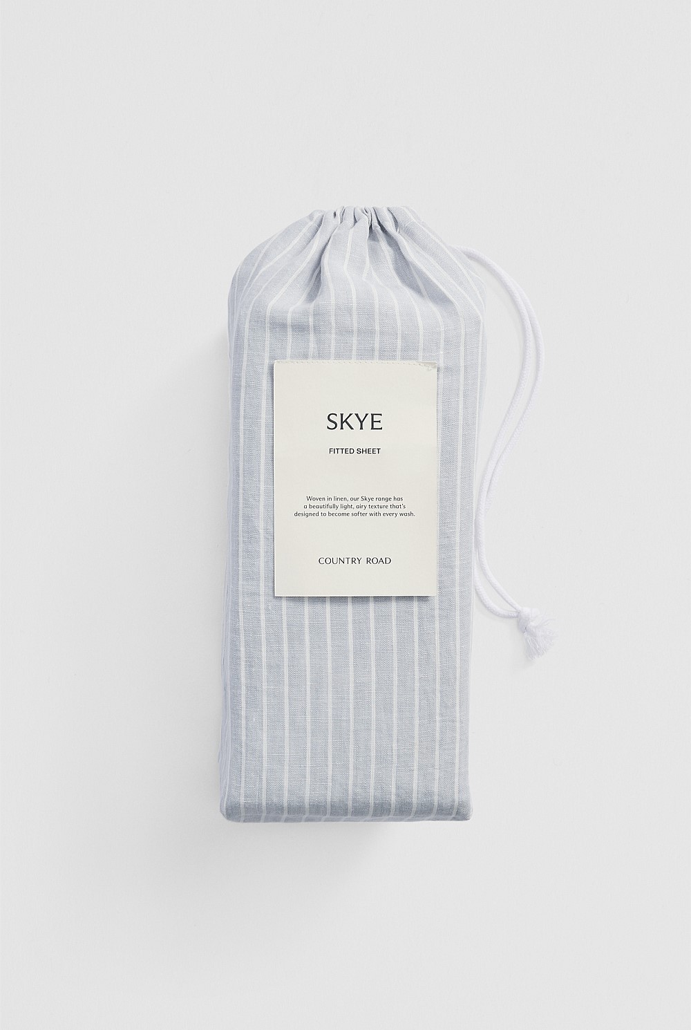 Skye Linen Queen Fitted Sheet
