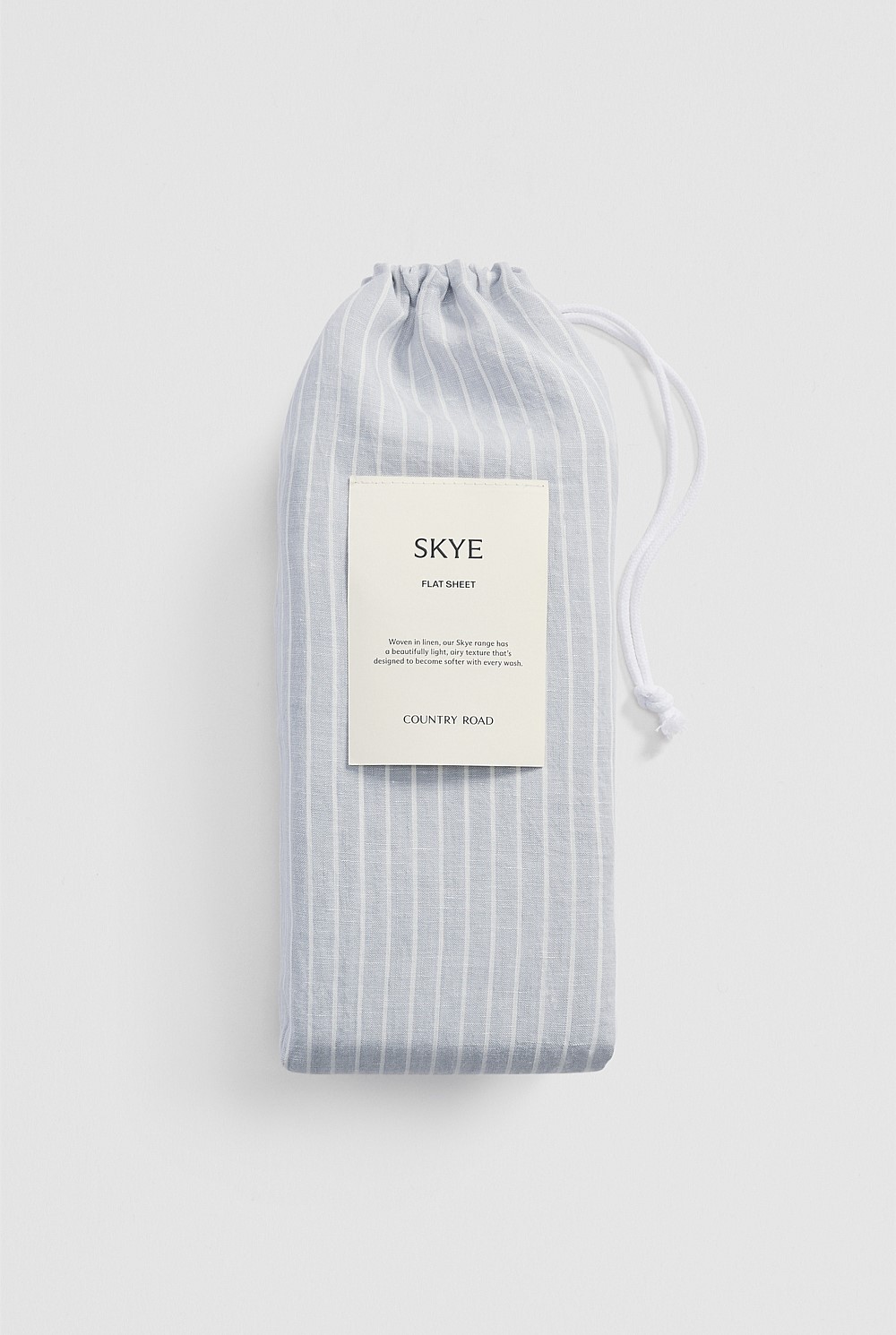 Skye Linen Queen Flat Sheet