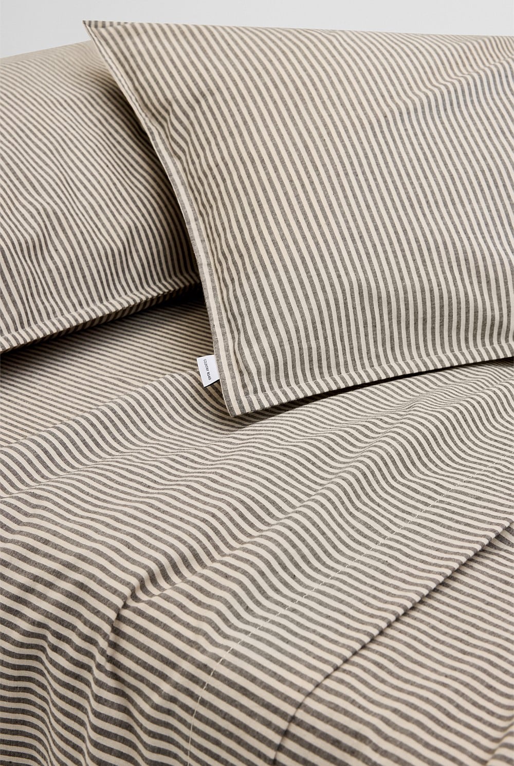 Brae Australian Cotton Stripe Standard Pillowcase Pair