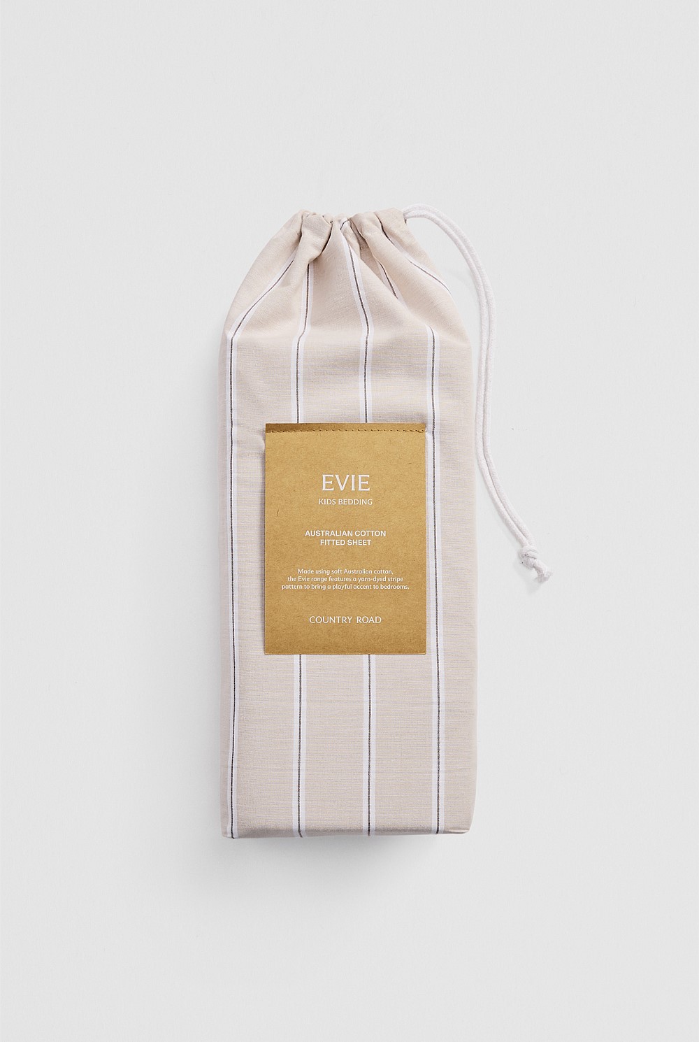 Evie Australian Cotton Single Fitted Sheet