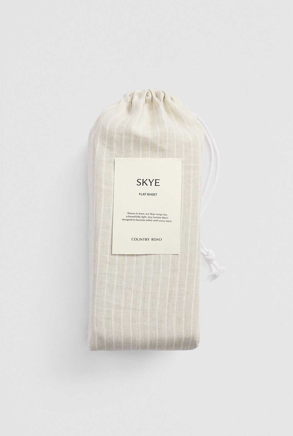 Skye Linen Queen Flat Sheet