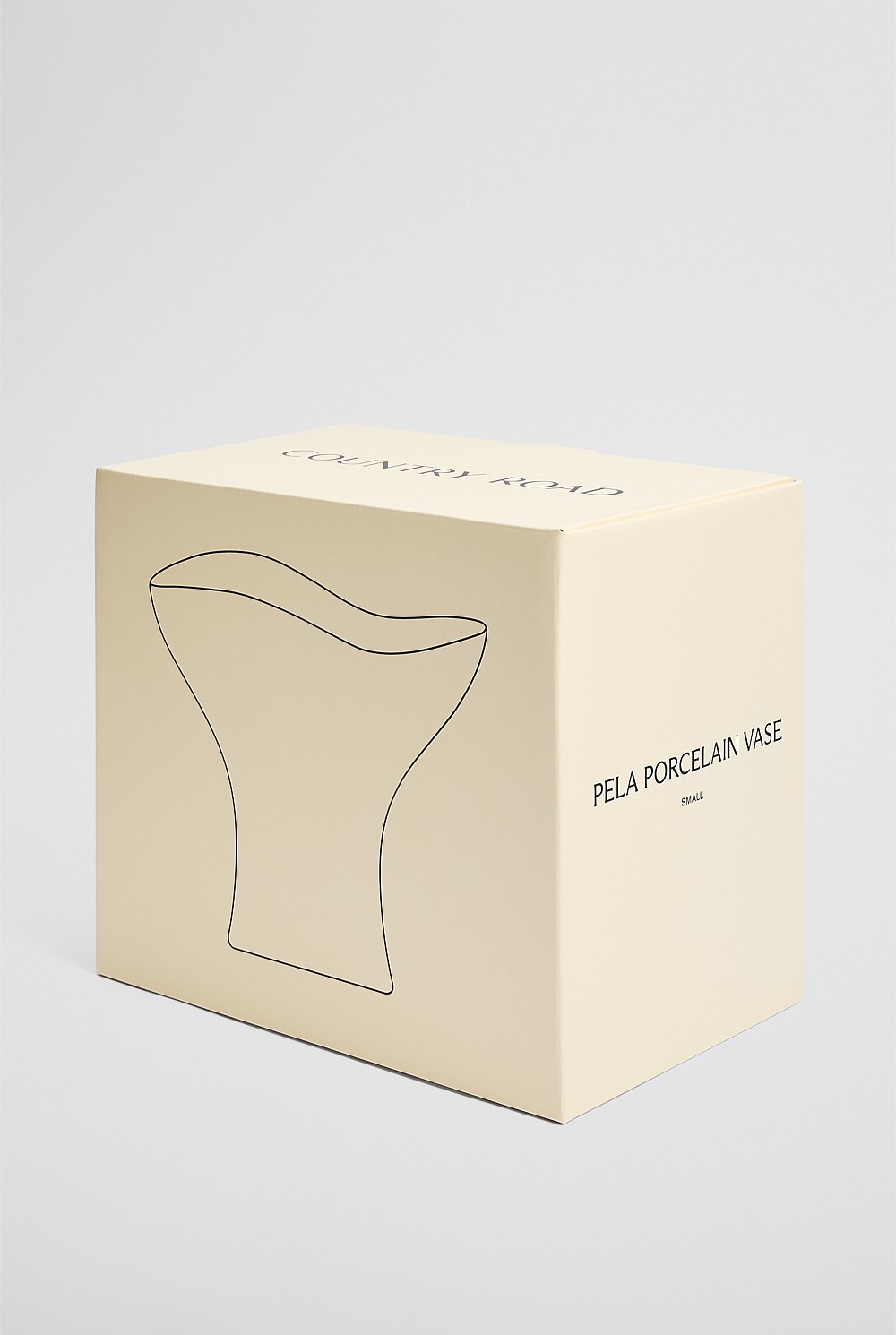 Pela Small Metallic Vase