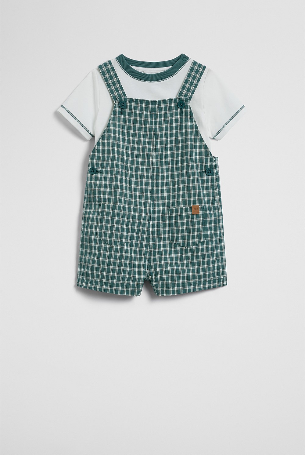 Woven Overall Set