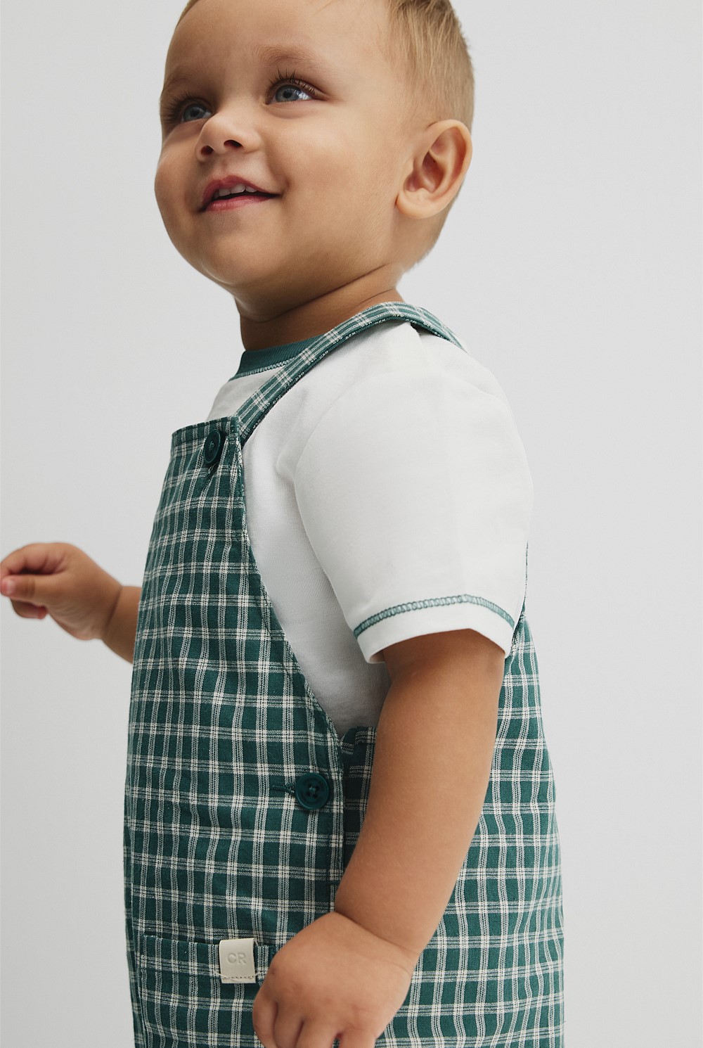 Woven Overall Set