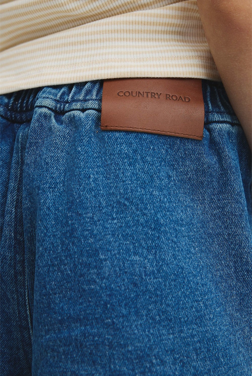 Denim Skort