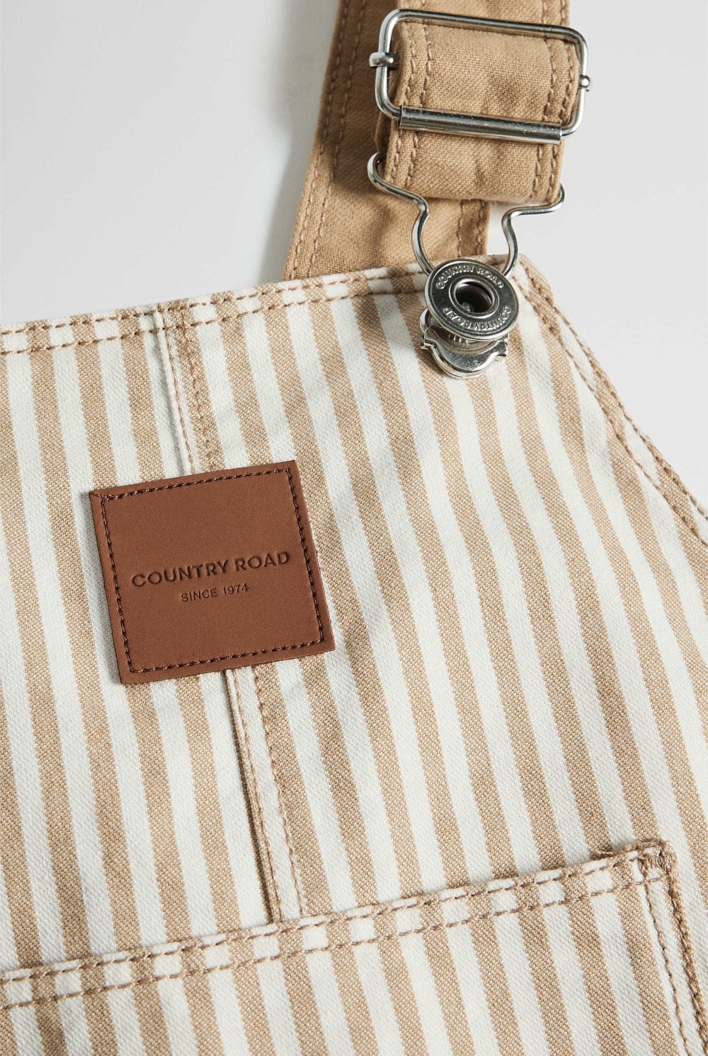 Organically Grown Cotton Railroad Overall