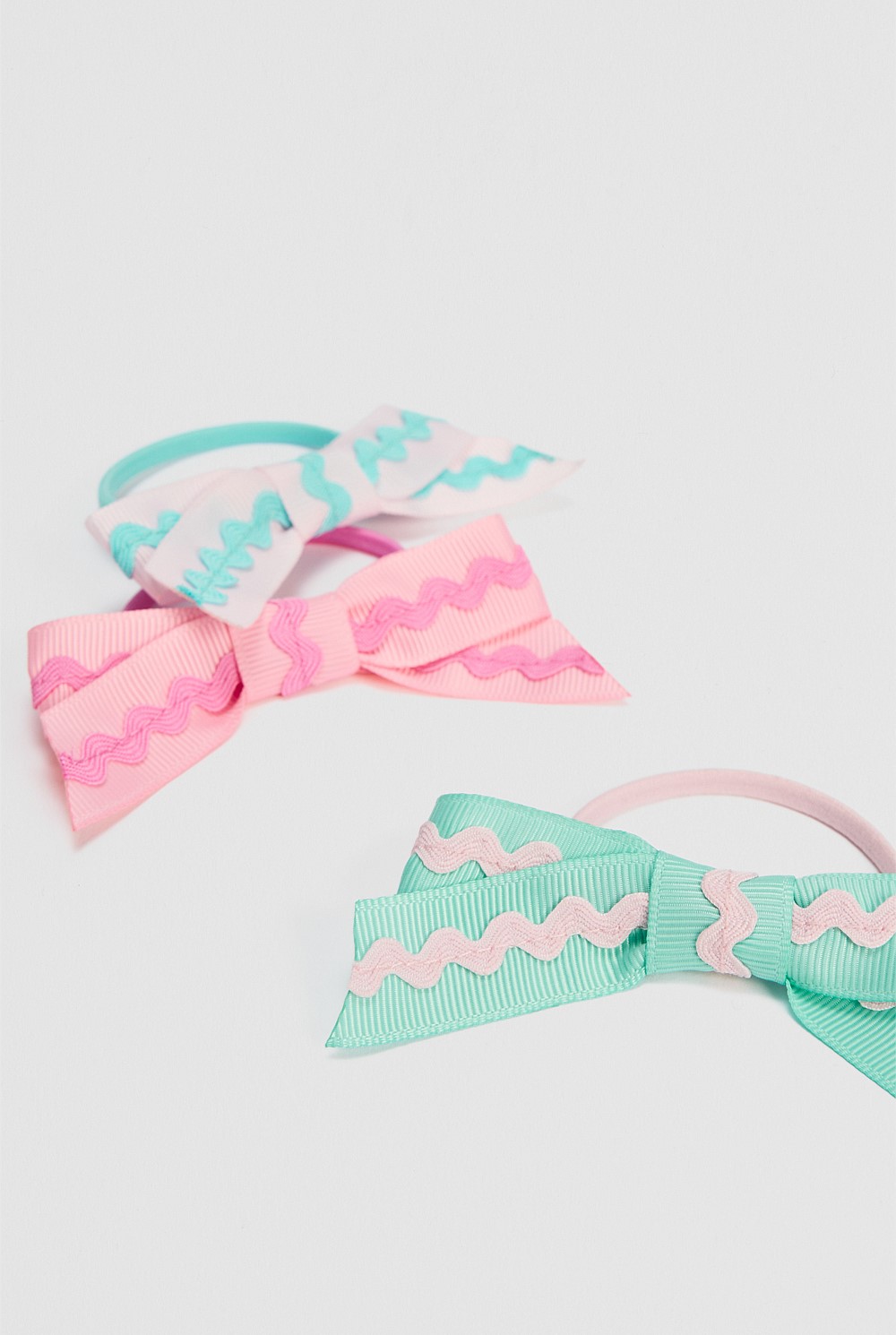 Ric Rac Bow Pack of 3