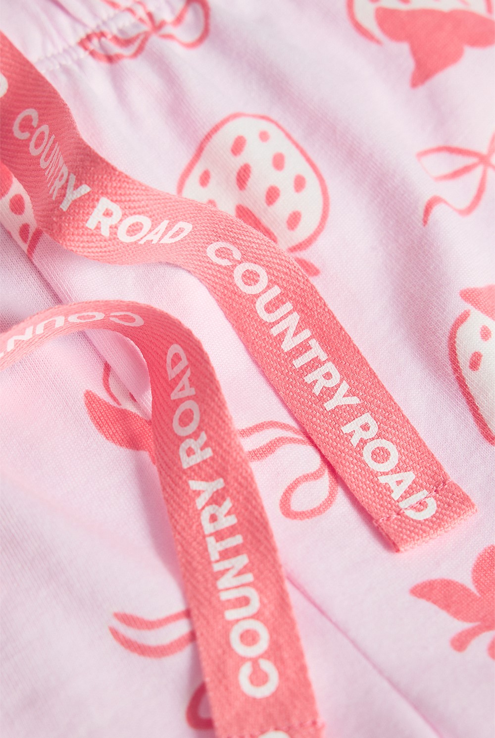 Australian Cotton Short Sleeve Frill Sleep Set
