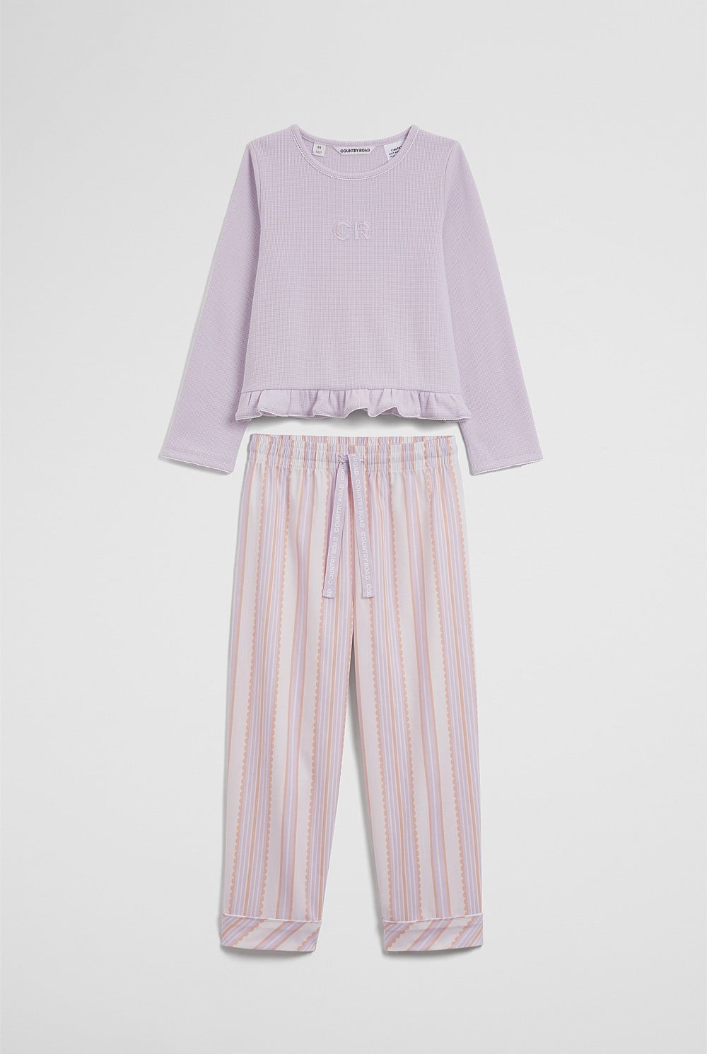 Long Sleeve Stripe Sleep Set