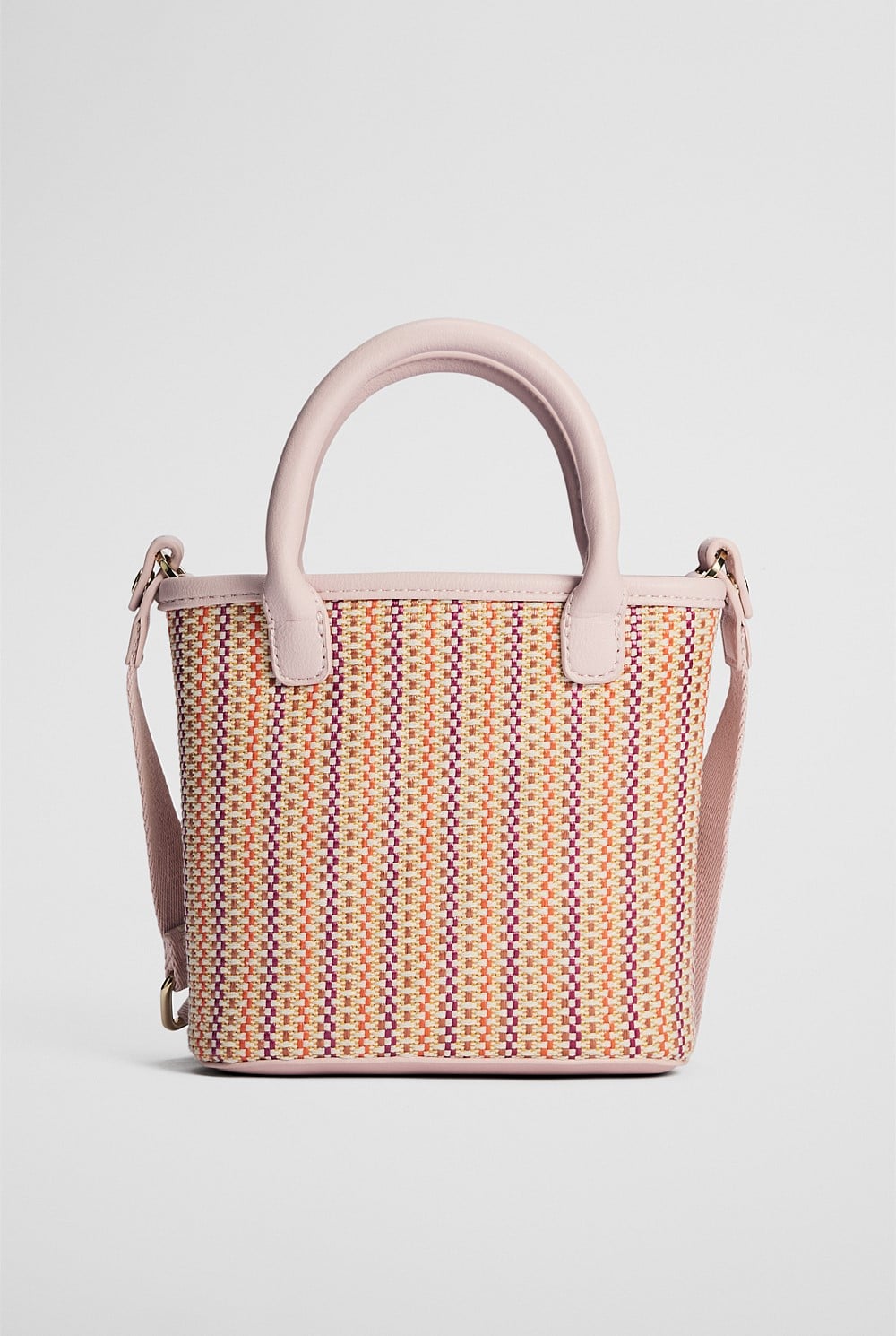 Woven Mini Tote Bag