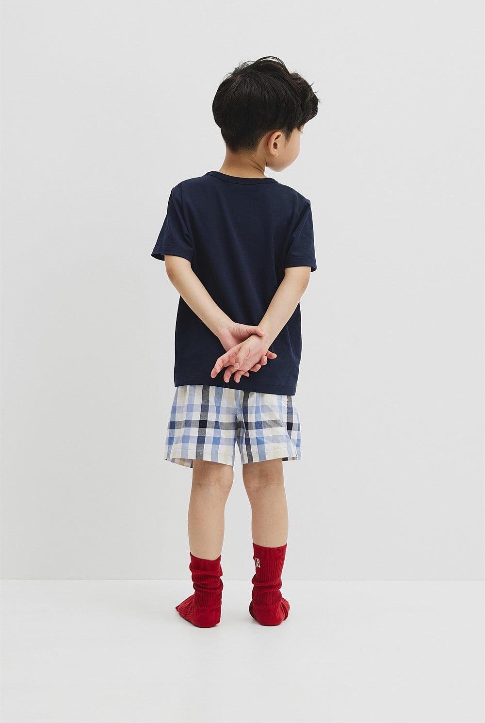 Australian Cotton Short Sleeve Logo Pyjama Set