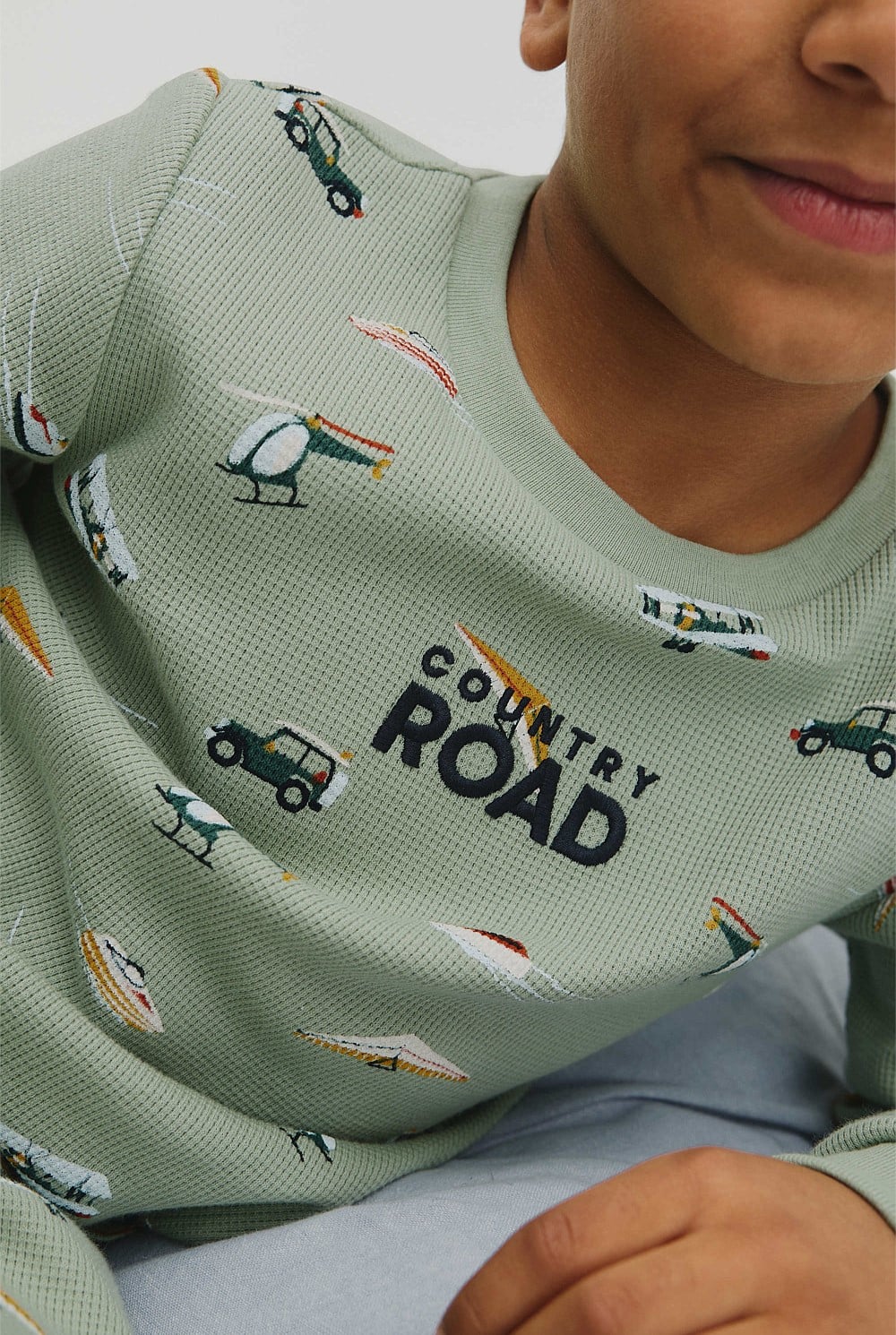 Australian Cotton Long Sleeve Motor Sport Pyjamas