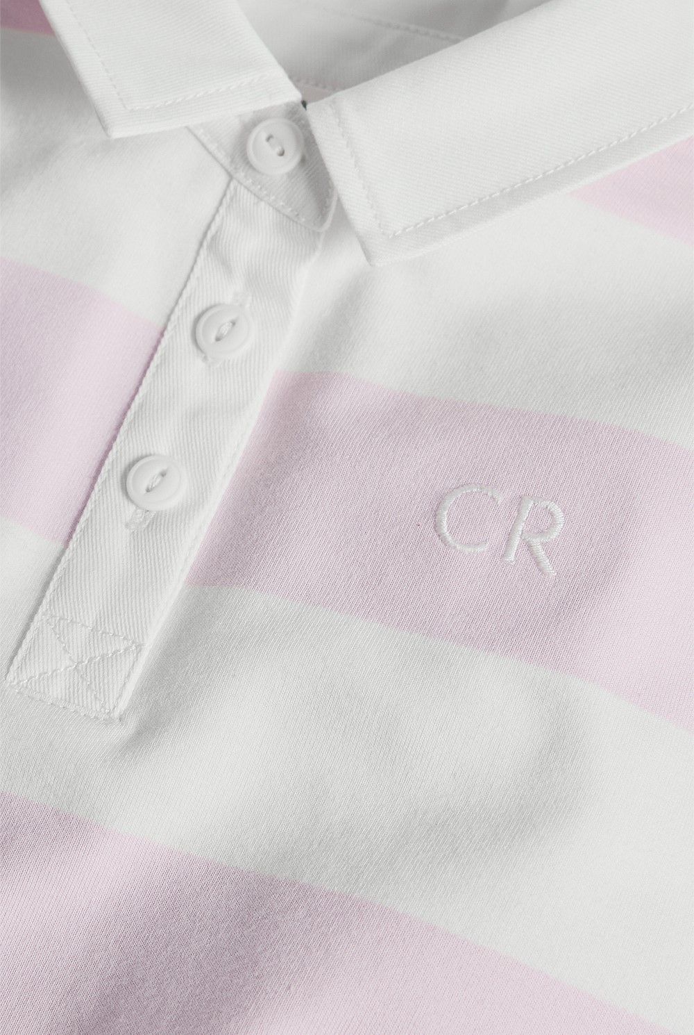 Organically Grown Cotton Blend Long Sleeve Rugby Top
