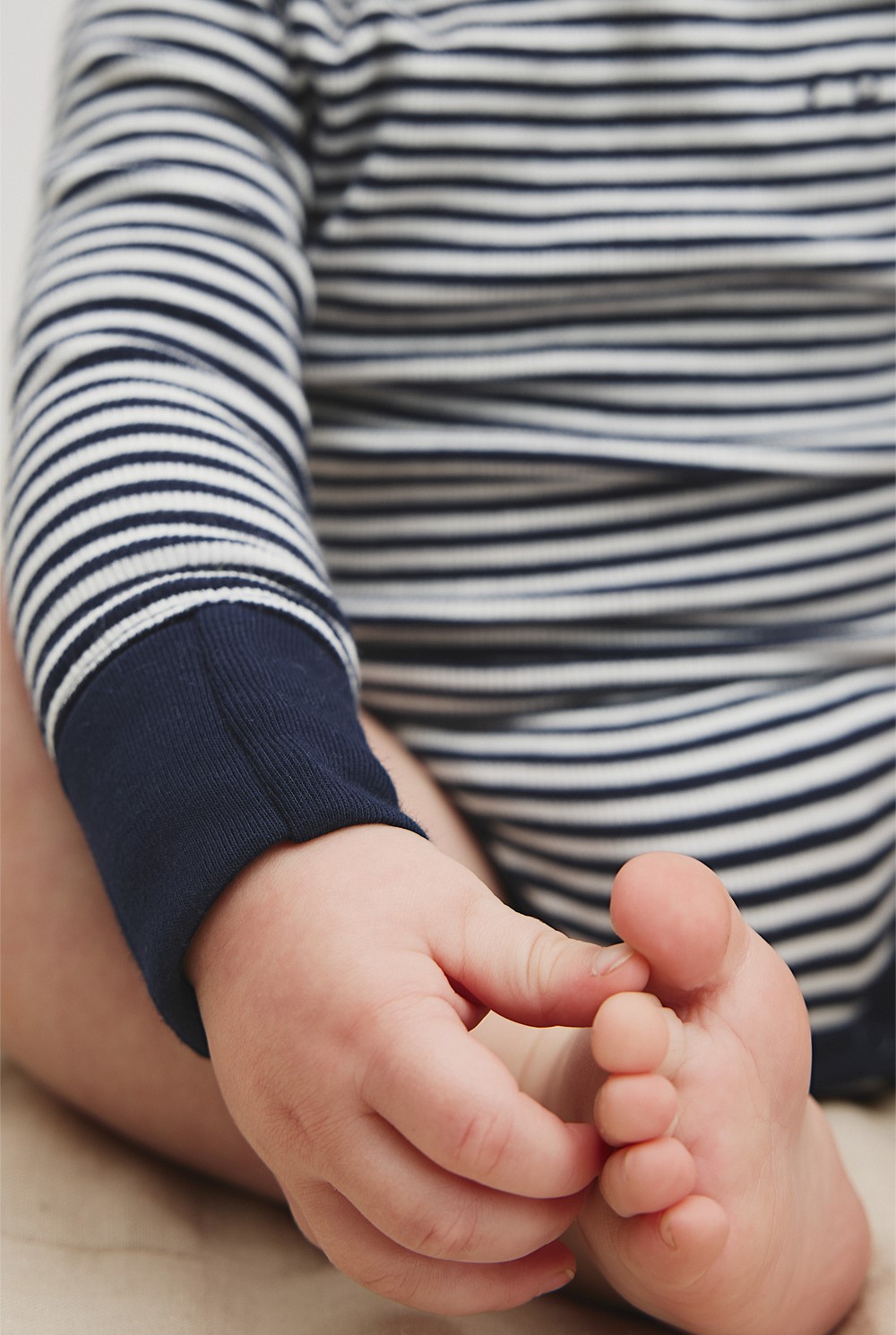 Organically Grown Cotton Long Sleeve Rib Bodysuit