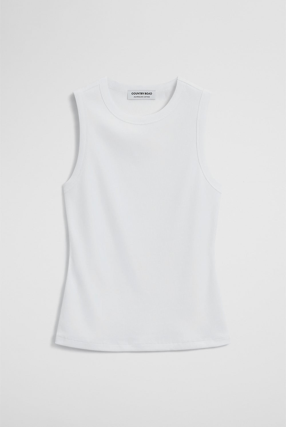 Australian Cotton High Neck Tank