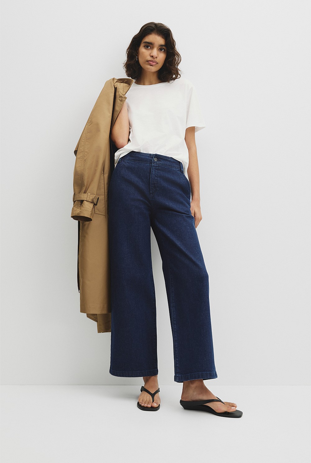 Textured Short Sleeve Slub T-Shirt