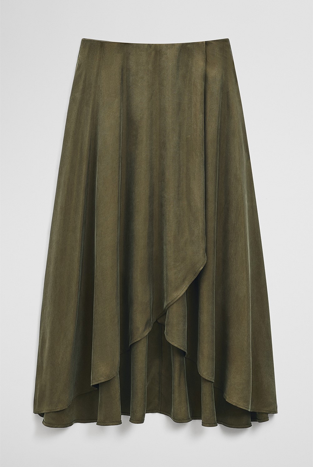 Asymmetrical Hem Skirt