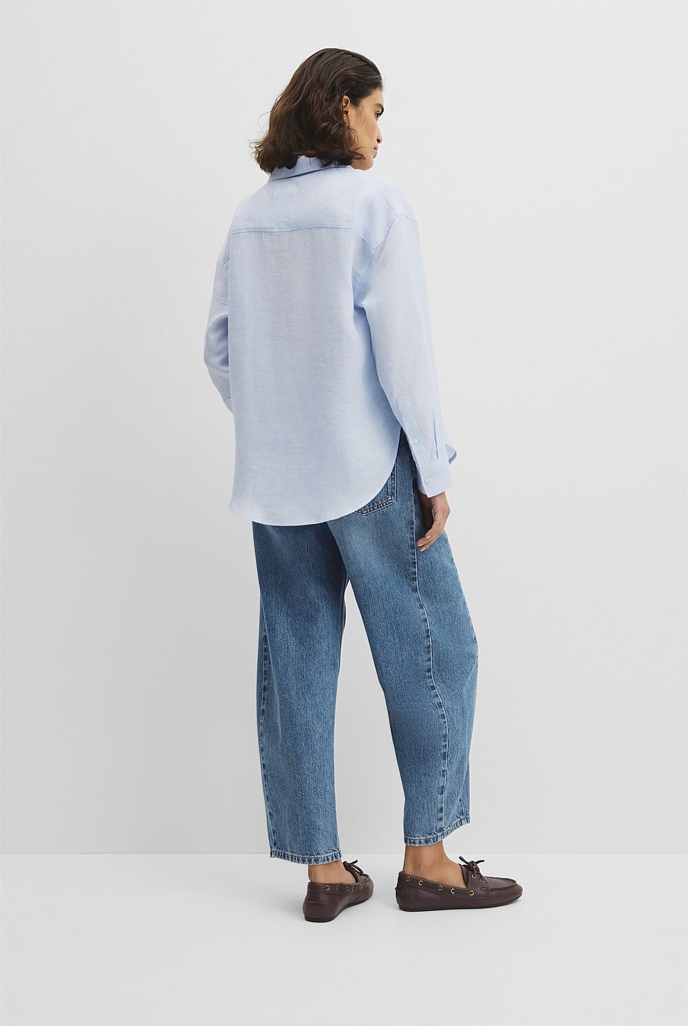 Oversized Linen Shirt