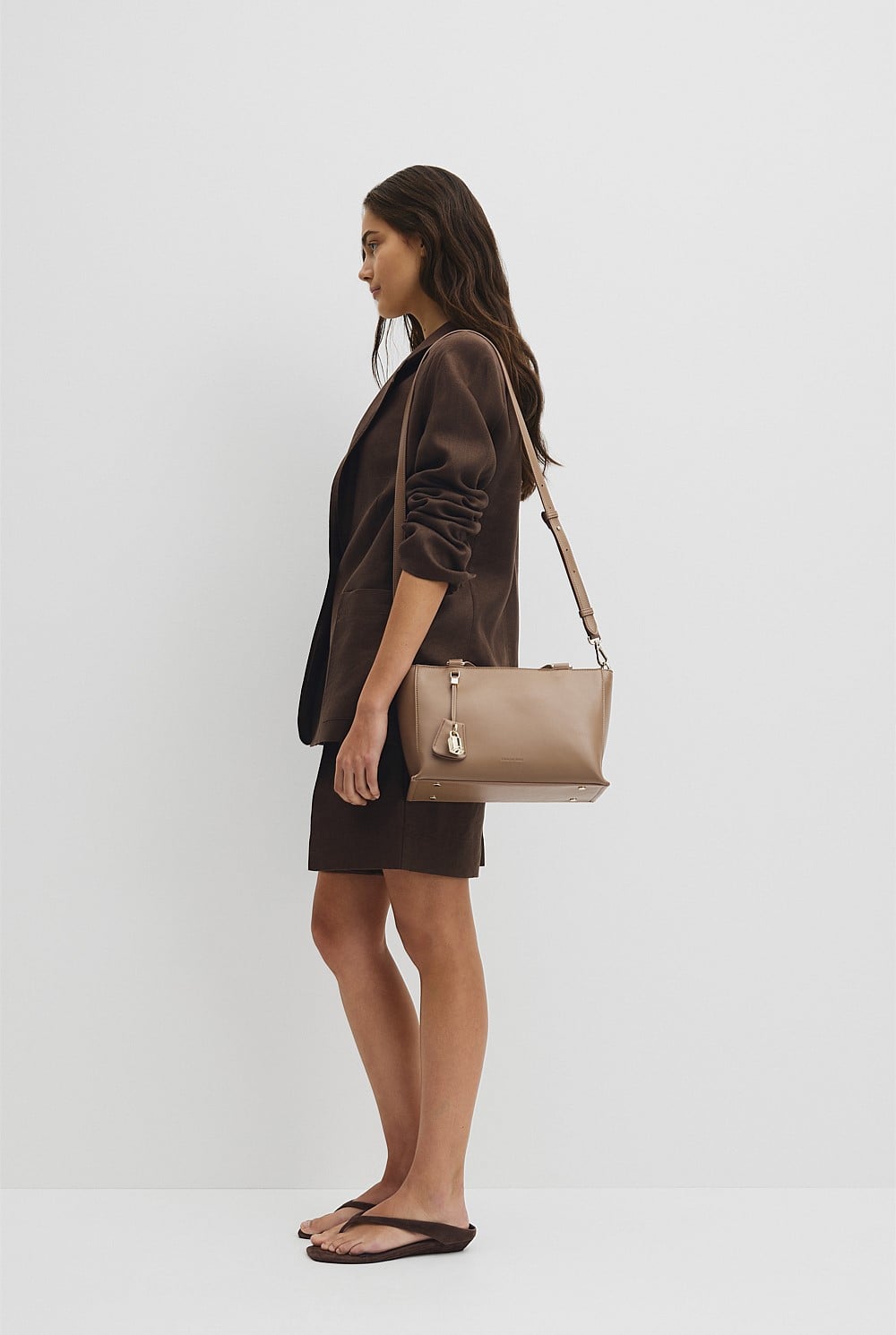 CR Lock Crossbody Bag
