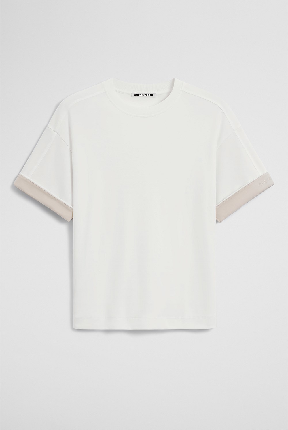 Cuff Sleeve T-Shirt