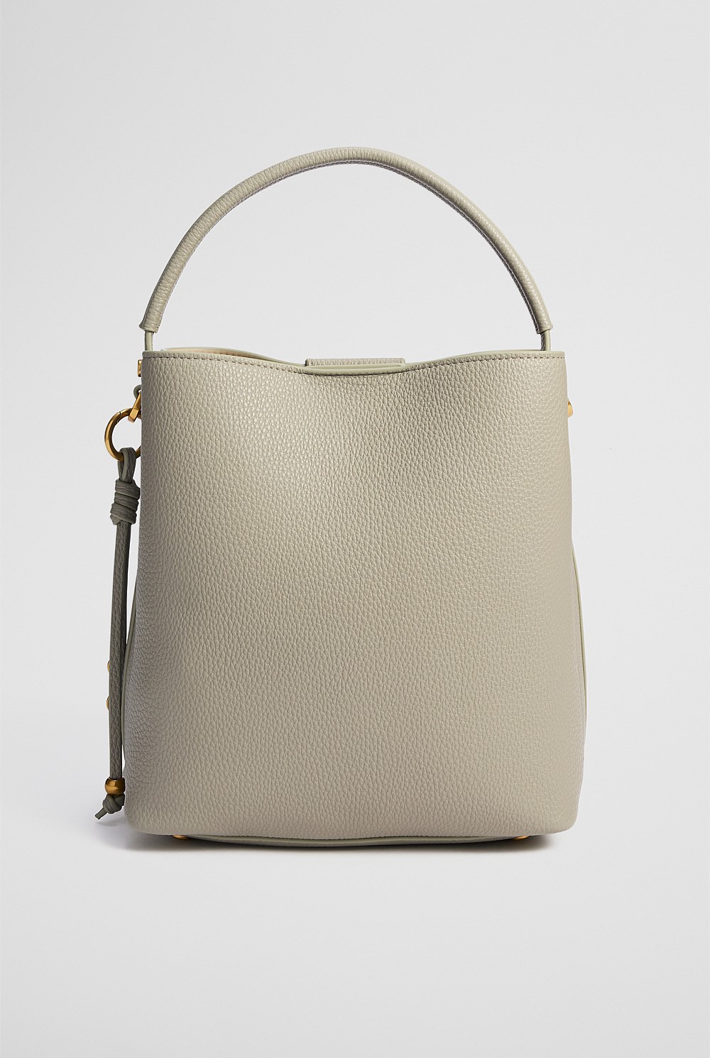 Spliced Bucket Bag