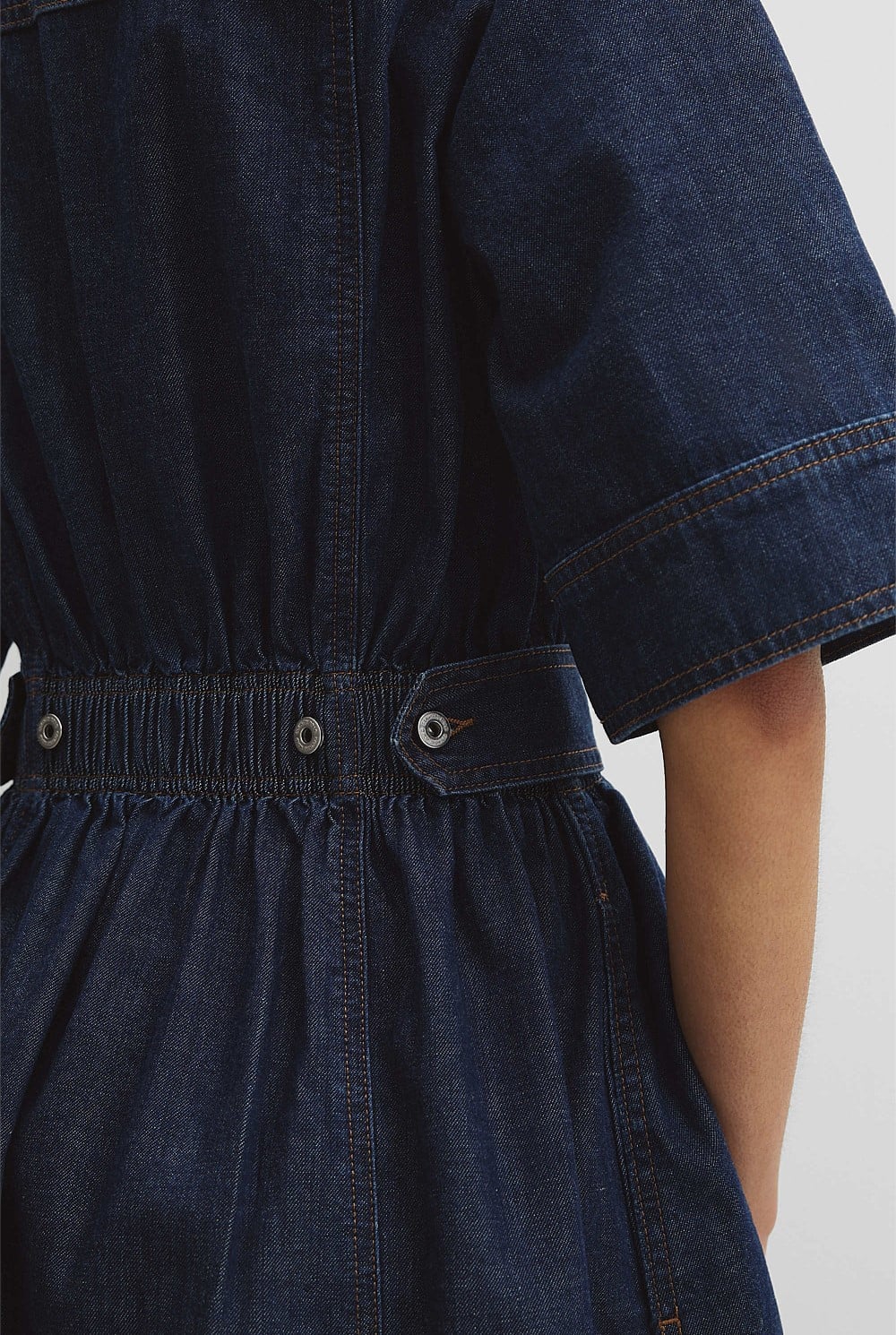 Utility Denim Dress