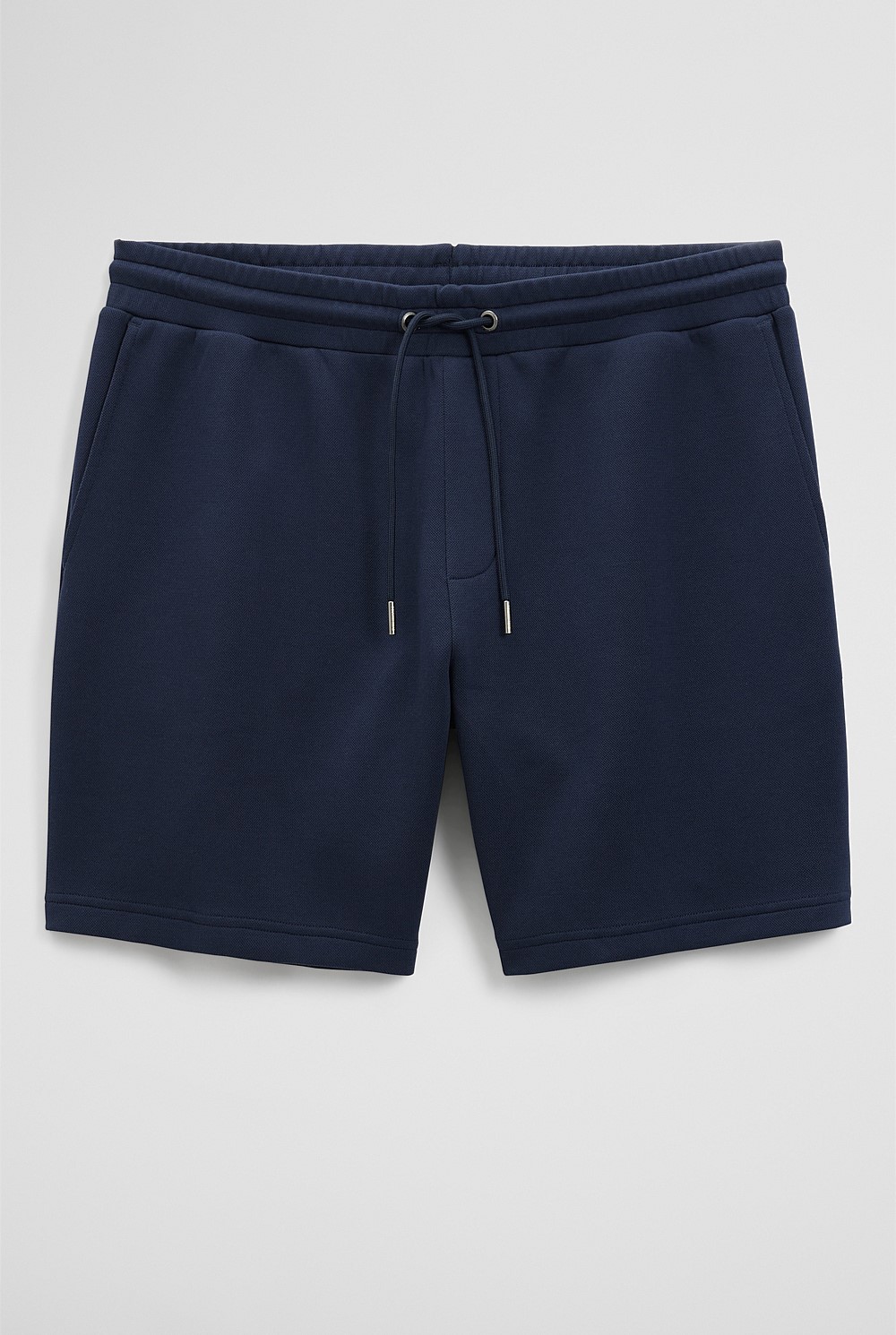 Textured Drawstring Short