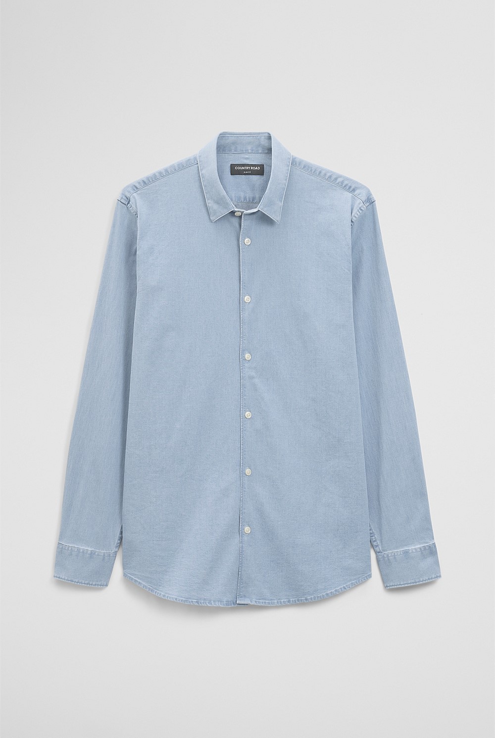 Slim Fit Chambray Shirt
