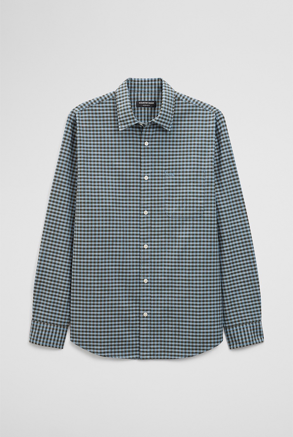 Regular Fit Cotton Gingham Shirt