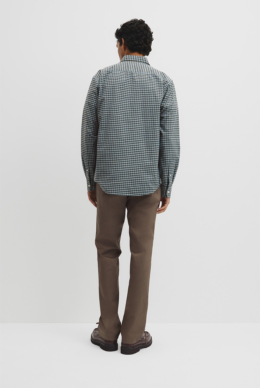 Regular Fit Cotton Gingham Shirt