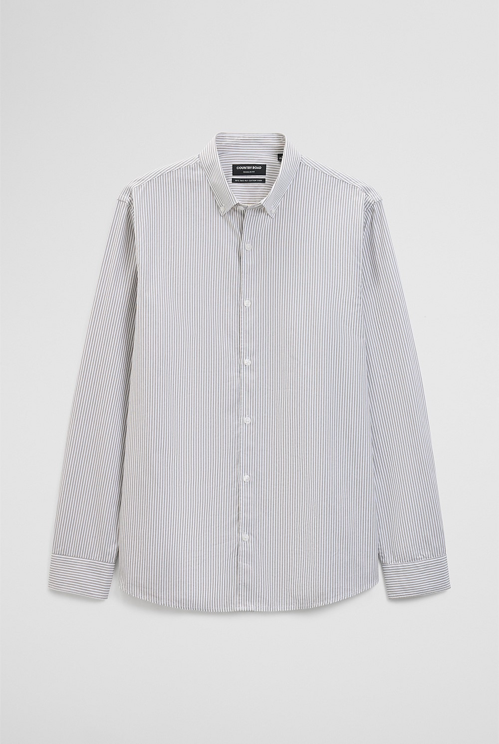 Regular Fit Cotton Stripe Shirt