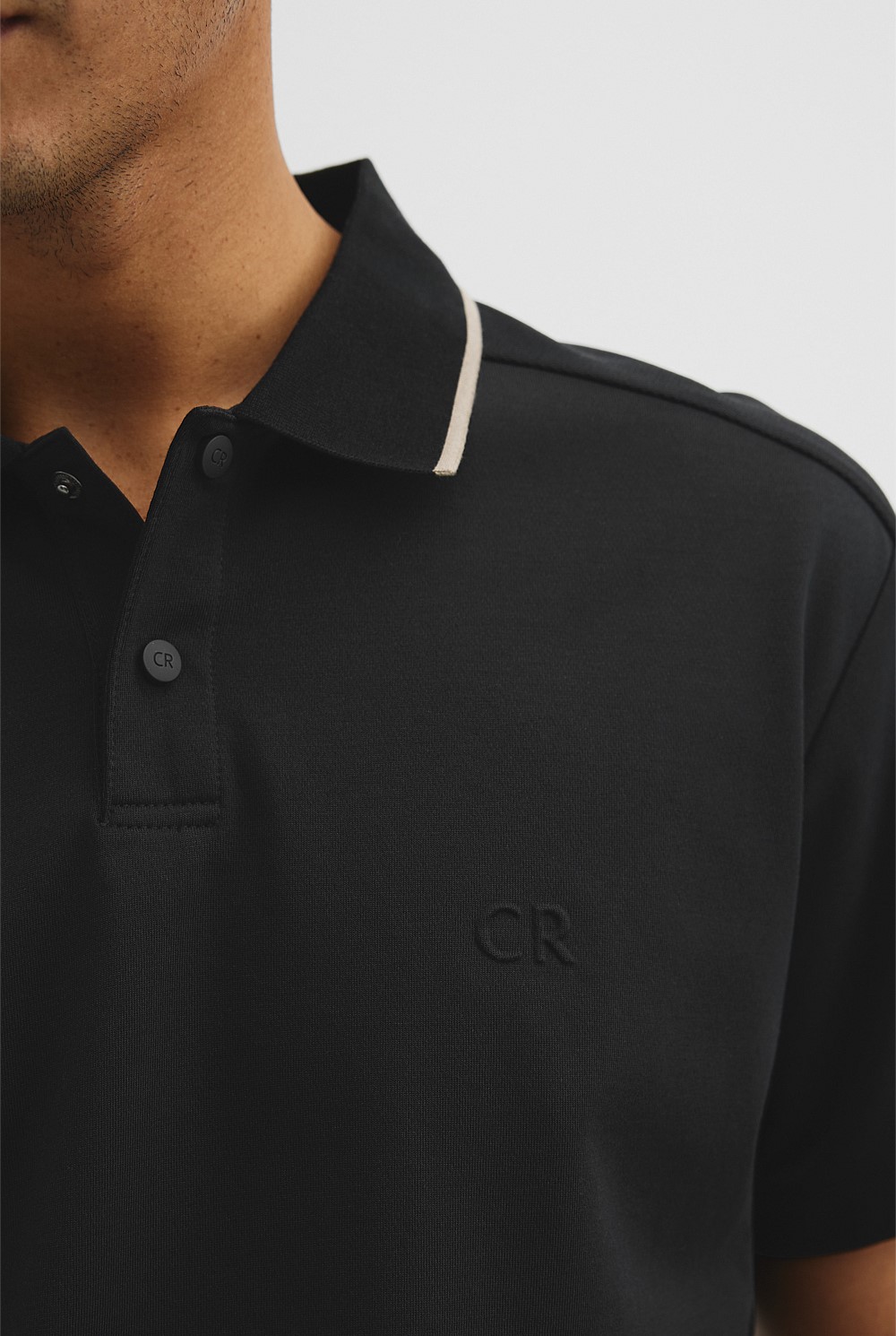Athleisure Button Polo