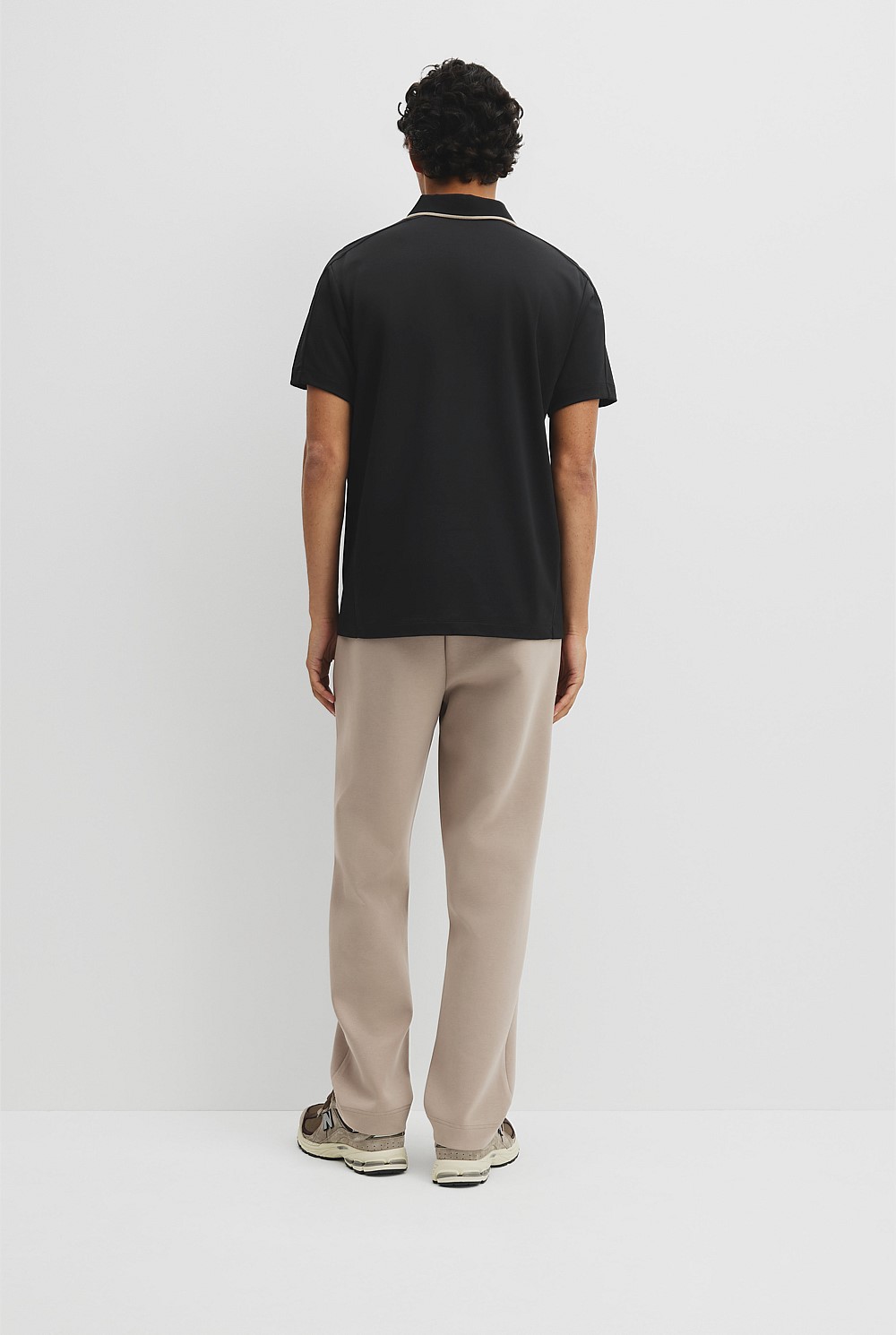 Athleisure Button Polo