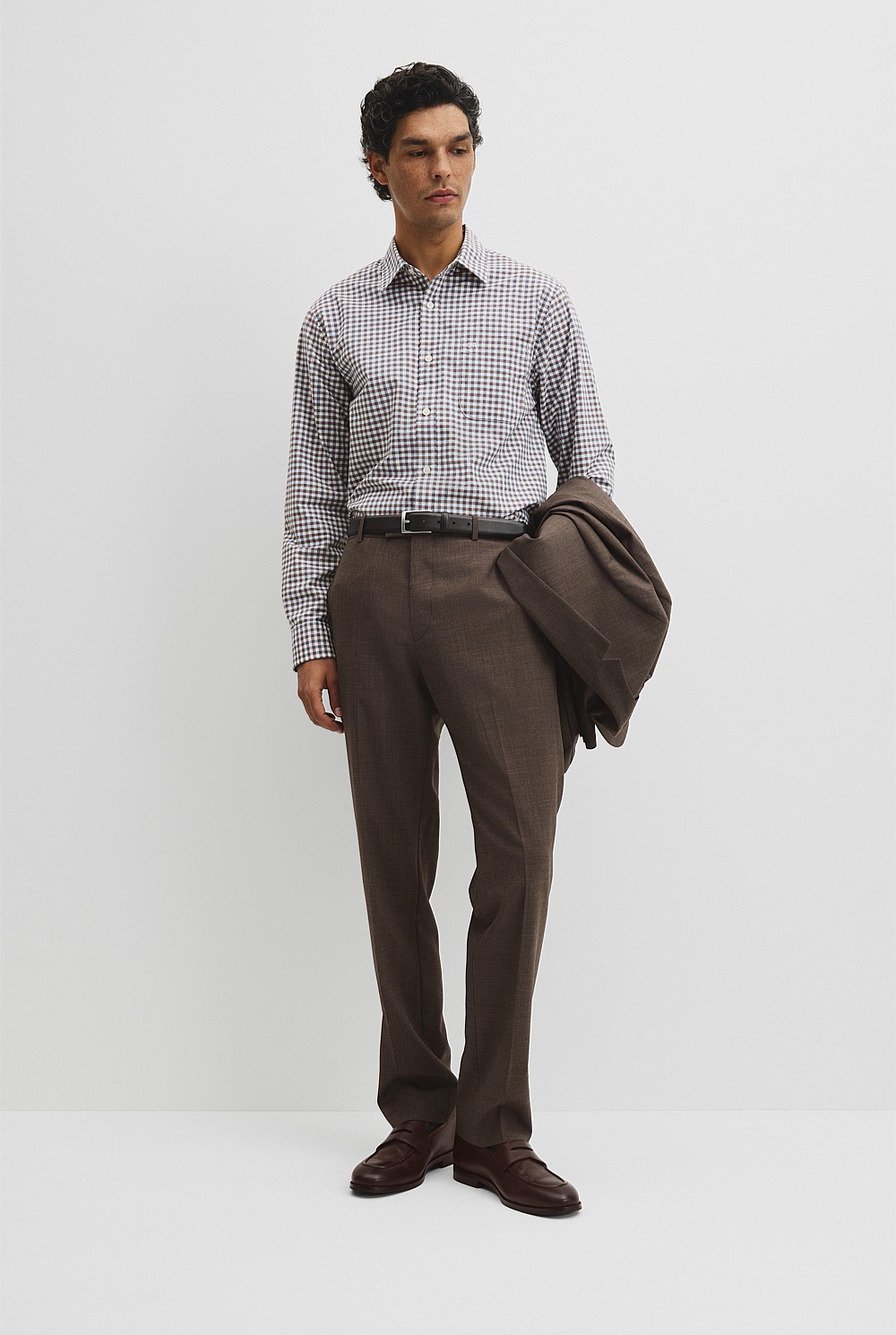 Regular Fit Cotton Gingham Shirt