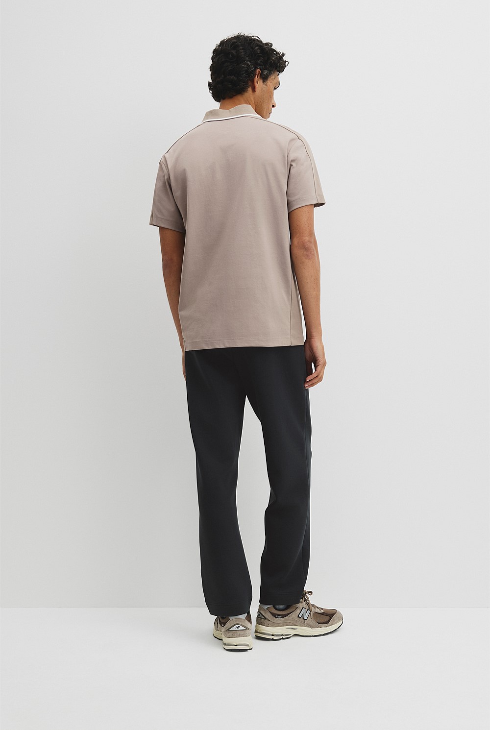 Athleisure Button Polo