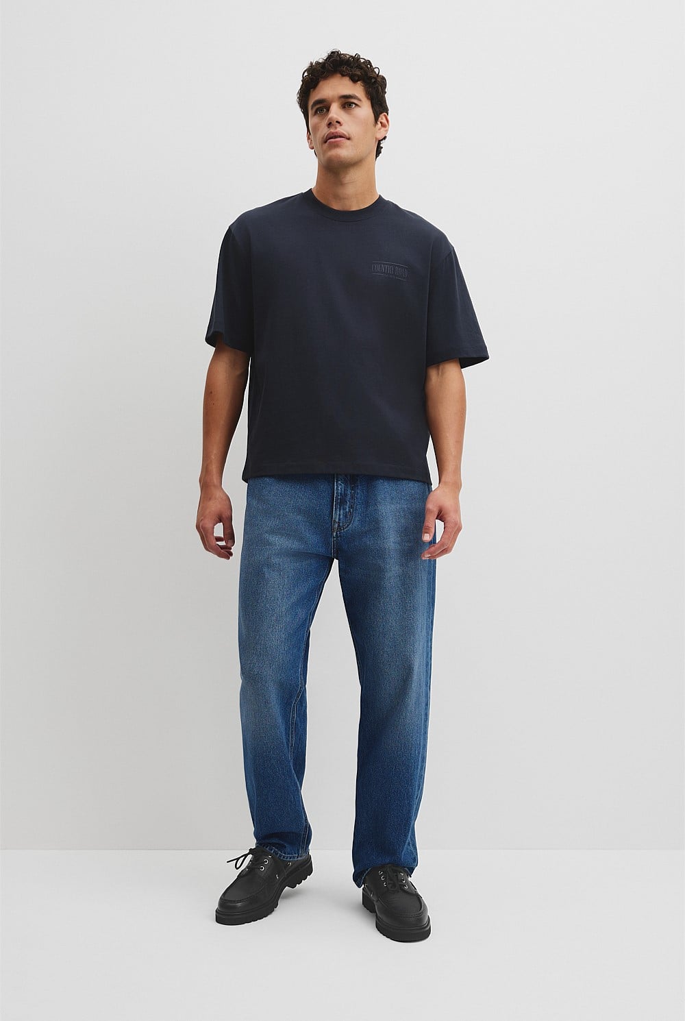 Australian Cotton Short Sleeve Heritage Boxy T-Shirt