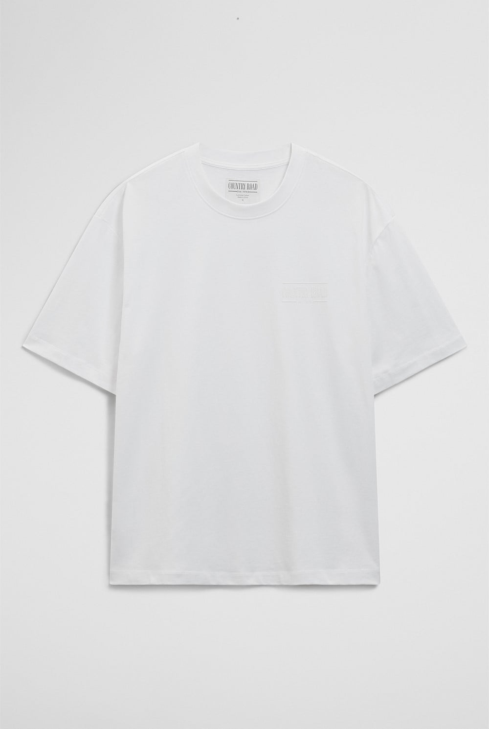 Australian Cotton Short Sleeve Heritage Boxy T-Shirt