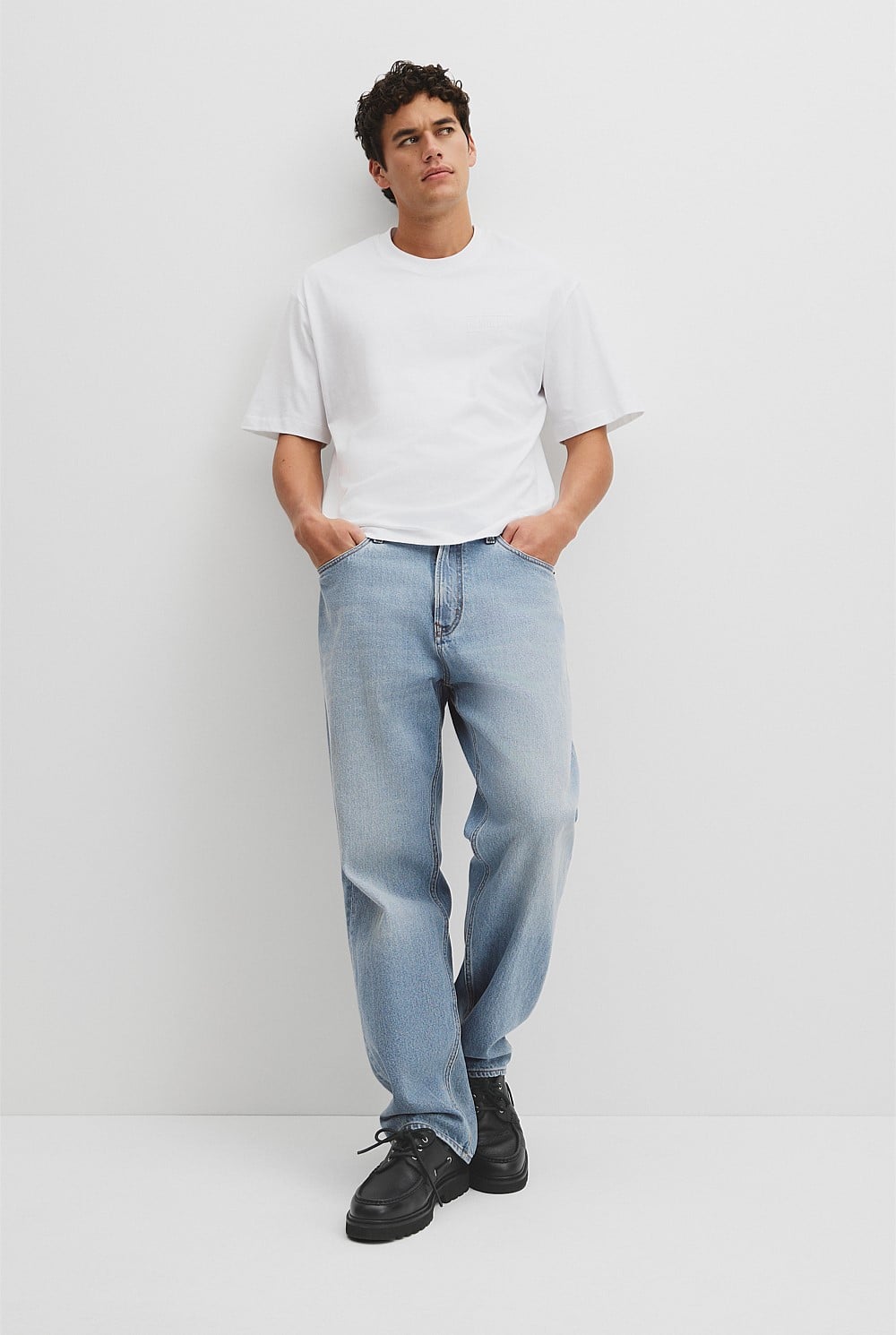 Australian Cotton Short Sleeve Heritage Boxy T-Shirt
