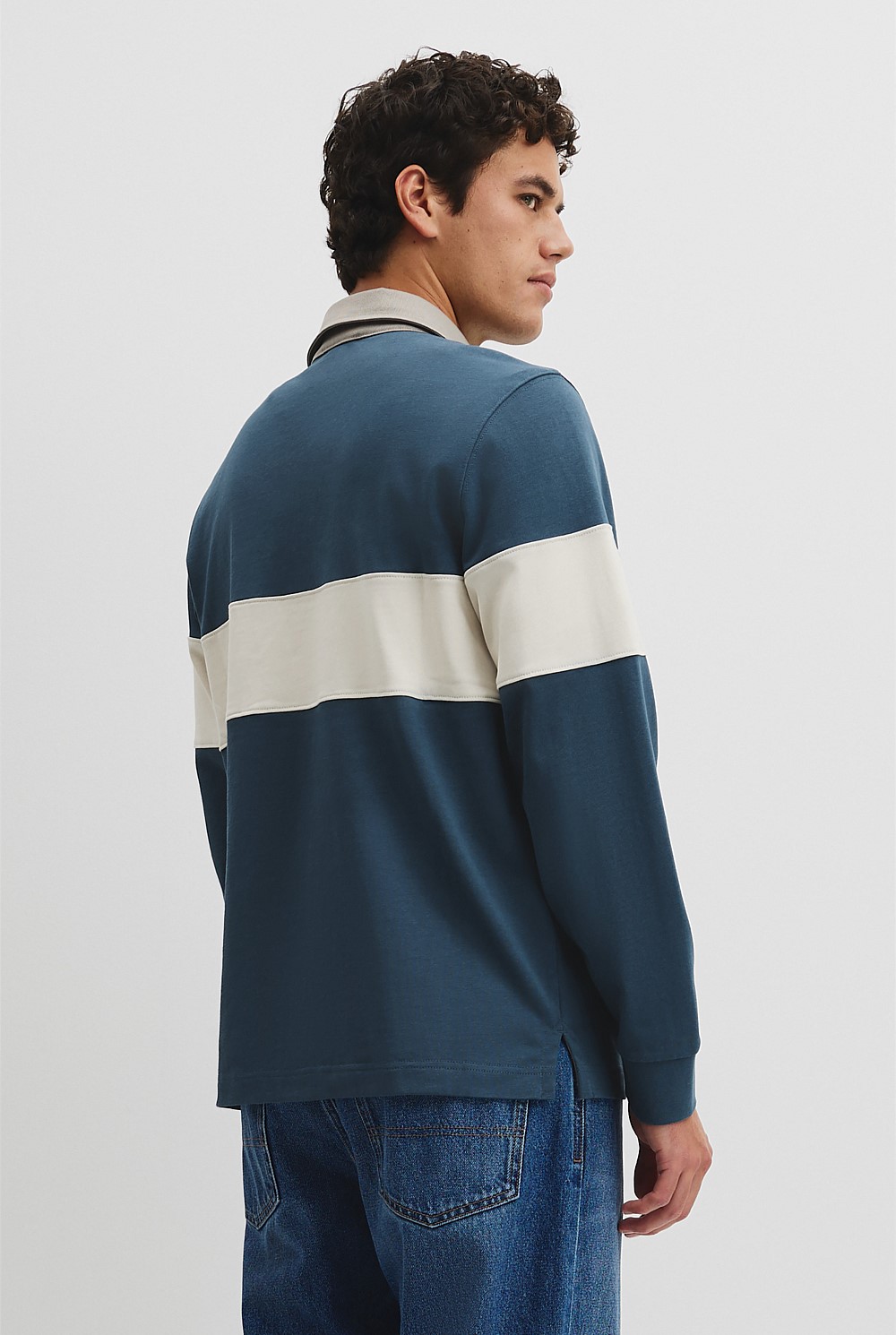 Australian Cotton Panel Rugby Polo