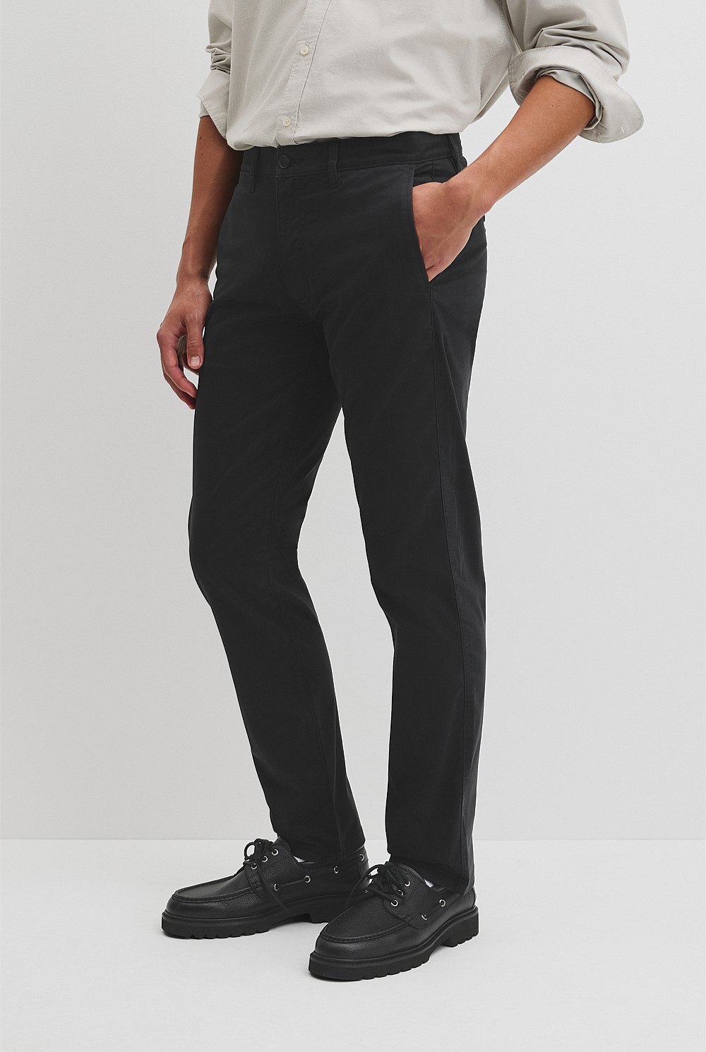 Australian Cotton Standard Fit Stretch Chino