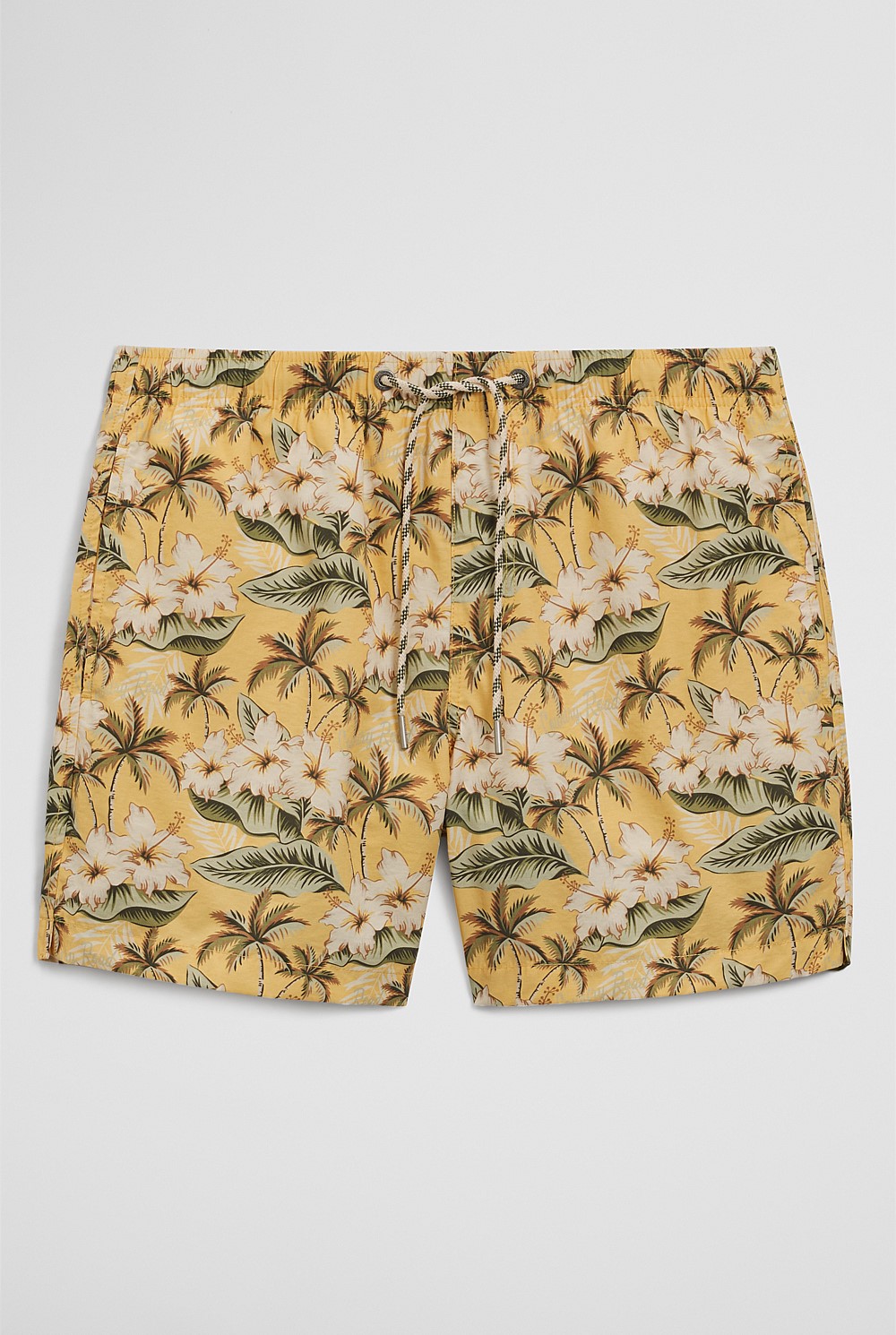 Tropical Print Swim Short