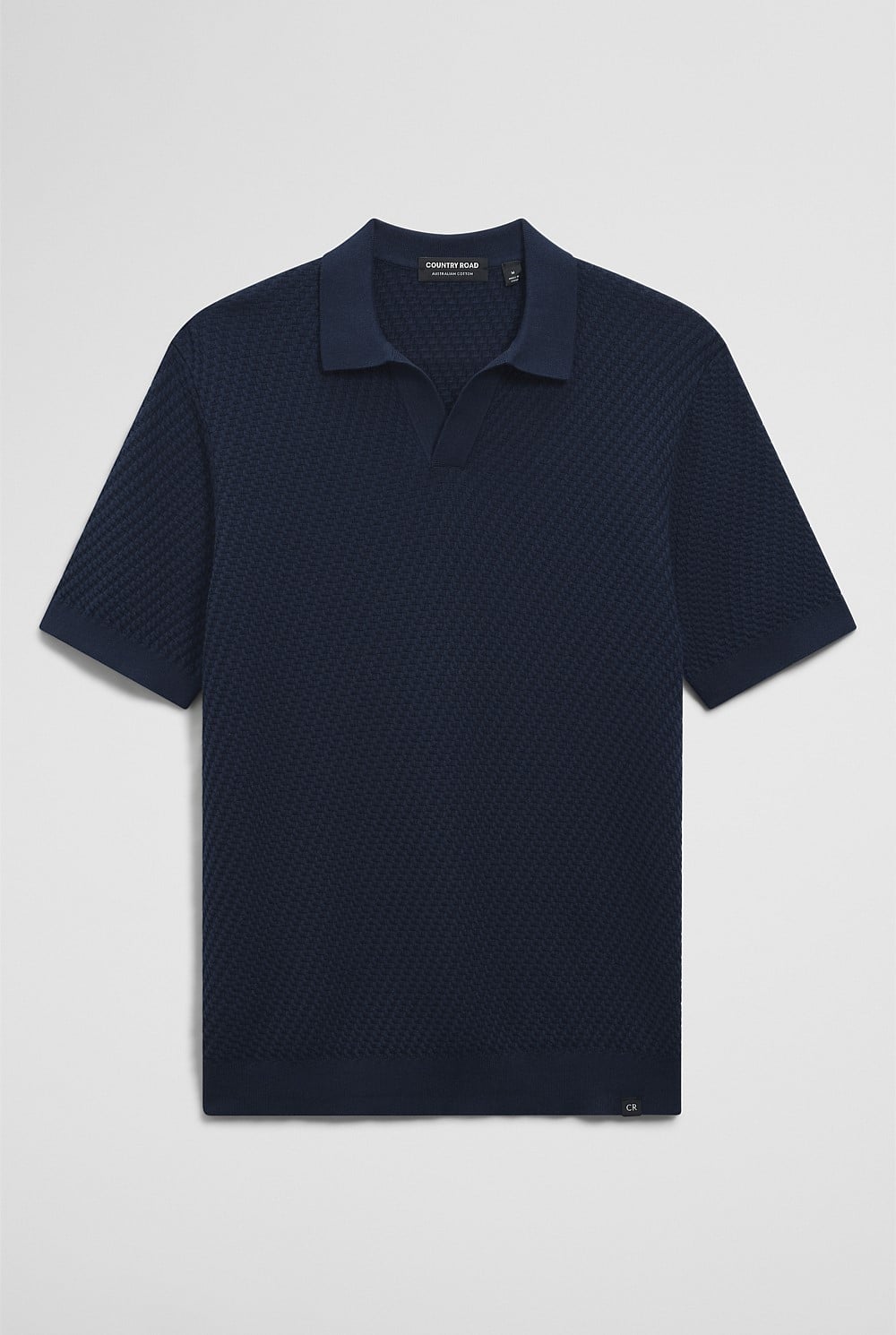Australian Cotton Basket Knit Polo