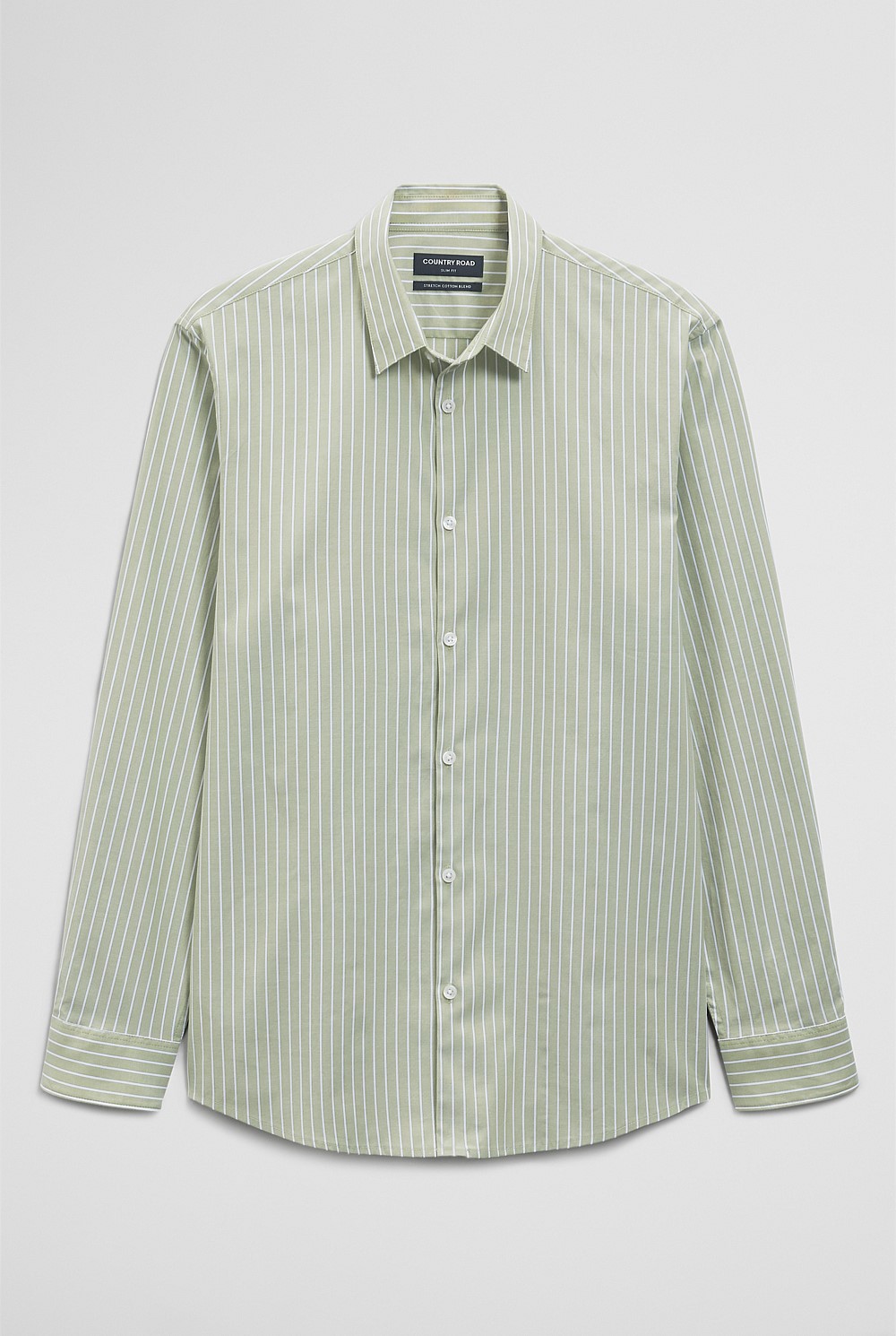 Slim Cut & Sew Stripe Shirt