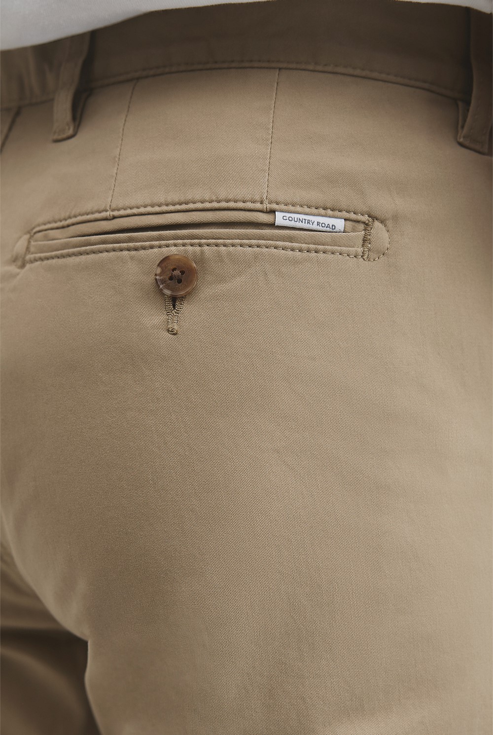 Australian Cotton Tapered Fit Stretch Chino