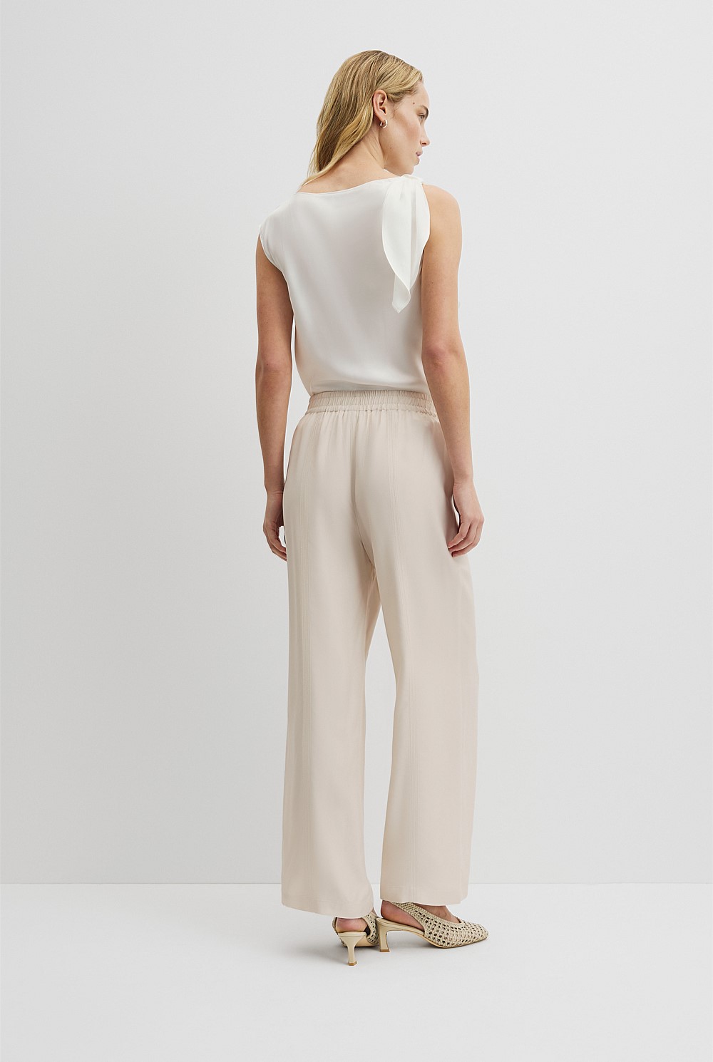 Panel Pull On Pant