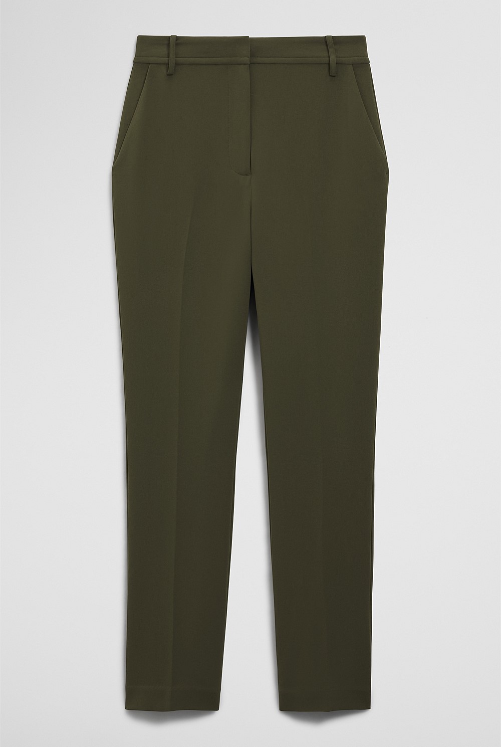 Slim Leg Woven Pant